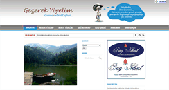 Desktop Screenshot of gezerekyiyelim.com